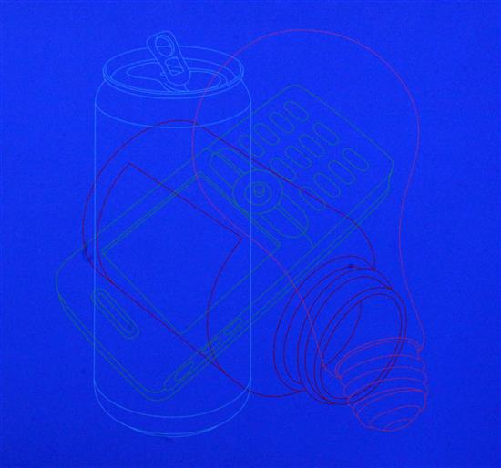 Michael Craig Martin (b.1941) Anthology overall 13.5 x 14.25in., unframed